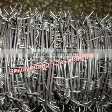 raw material barbed wire galvanized