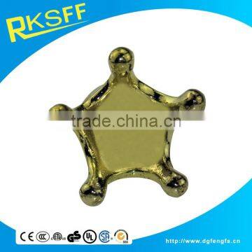 plated gold crown shape hanging ornament with high quality