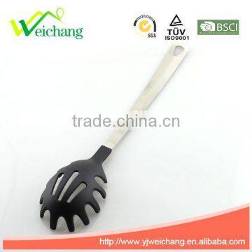 WCKT291A Premium Nylon With S.s. Utensils SPAGETTI SERVER Pasta Fork Cooking Utensil Gadgets Set (Multi-color) photo-2