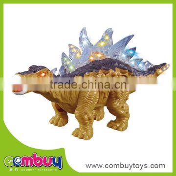 High quality plastic kids battery operated big walking dinosaur toy