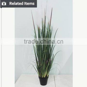 China Artificial Potted Plants Bamboo Grass Wholesale Decorative Artificial Wheat Grass photo-6