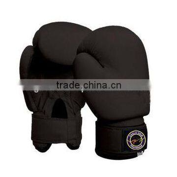 Balck Colour Boxing Gloves Made of PU Filled