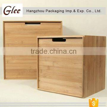 Finish useful hot sale Hot sale high quality bamboo storage box wholesale