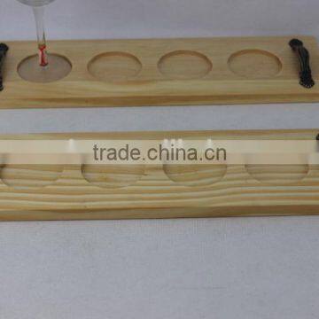 Cheap Eco-Friendly Wooden Tray With Handle