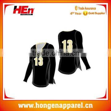 slim fit volleyball jersey sports practice/black volleyball team jerseys