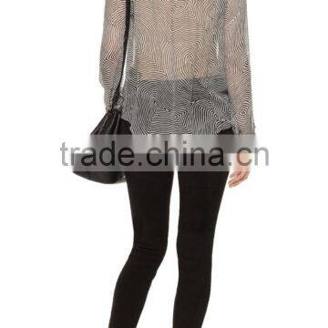 Hot Sale Silk Blouses New Models for Women OEM Service photo-2