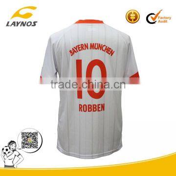 Custom European Club Soccer Football Shirts Wholesale Imported Soccer Jersey photo-2