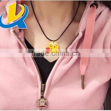 Emoji 30cm Chain Custom Plastic Necklace With Wholasale photo-3