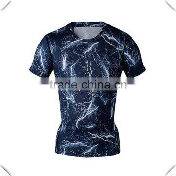 Dry Fit Men's Performance T-shirt All over Sublimated T-shirt Custom Slim Fit Sublimated Shirts Wholesale made in China