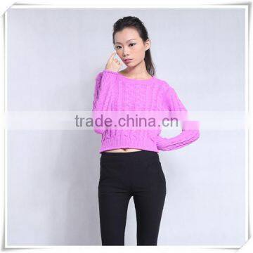 2017 OEM model women sweater knit free