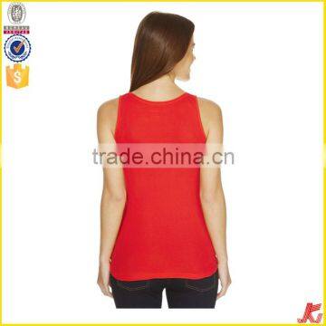 Custom Plus Solid Rib Fabric Women Tank Tops photo-2