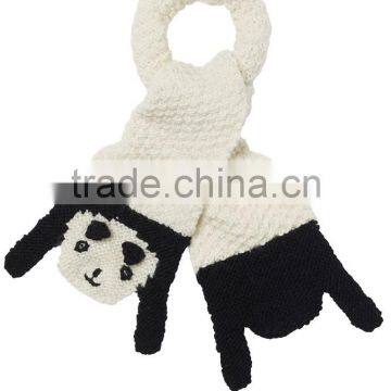 Cute Design Animal Hat Scarf Glove Set,Baby Beanie Hat With Panda Design photo-5