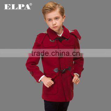 Boys High Quality Colorful Handsome Wool Coat