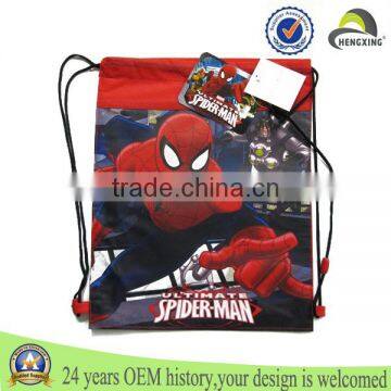 Super hero carton eco pp laminated non woven bag