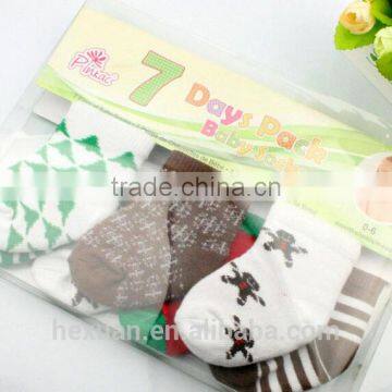 7pairs/pack Baby Socks,comfortable Baby Cartoon Socks, Cotton Baby Socks for 2015 Chrismas photo-5