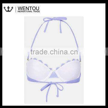 Fashionable Attractive Scalloped Swimsuits photo-2