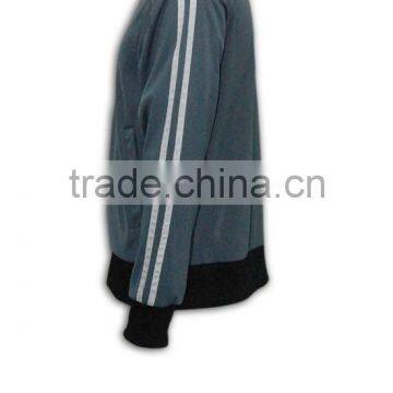 Screenprinted Sports Men Cotton Fleece Baseball Zebra Hoodie photo-3