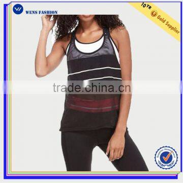 Last Design Printed Muscle Wholesale Body Building Wear TankTop Women Fitness