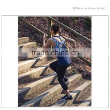 Ladies Tops Latest Design Custom Fitness Sports Gym Yoga Tank Top photo-3