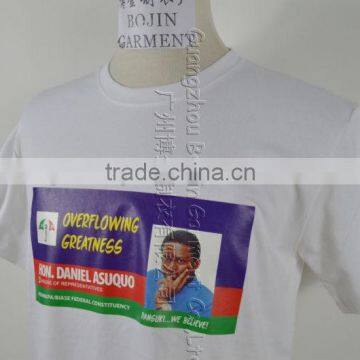 Chian Factory Custom Cotton Election T-shirts Export to Africa photo-3