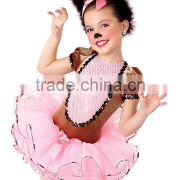 lovely mini kitty tutu--dance kitty ballet tutu for kids girl