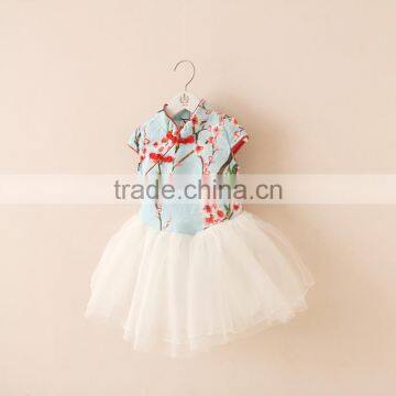 Modern Summer Embroidery Joint Casual Girl Skirts photo-5