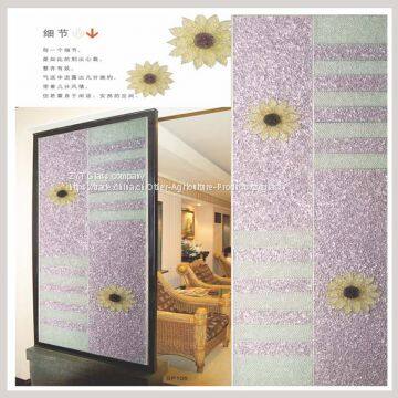 Decorative Glass Sliding Room Wall Dividers photo-3