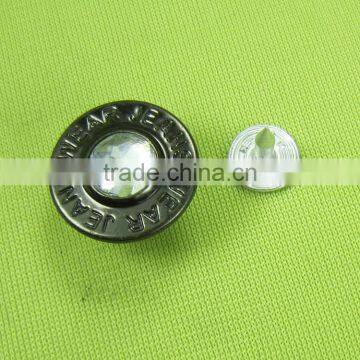 Low Price Hight Quality Geometric Pattern Jean Button Zamak Button photo-5