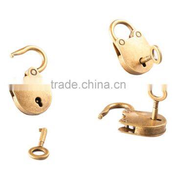 2016 3Pcs/set Antique Bronze Plated Chinese Style Vintage Padlock Jewelry Chest Box Notebook Lock Luggage Belt Padlock With Keys photo-6