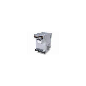 Table Top Soft Serve Frozen Yogurt Makers, 2.4KW Pre Cooling Smart Ice Cream Making Machine With 3 F