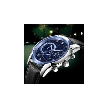 man watch leather watch customized watch quartz watch