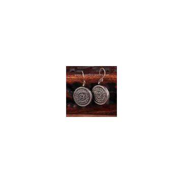 Selling Tribal Miao Silver Earrings Jewelry