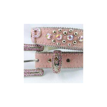 Rhinestone Belt For Little Girl