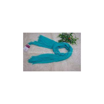 solid scarf and shaw , crinkle scarf