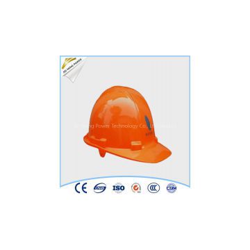 protective safety helmet with v guard