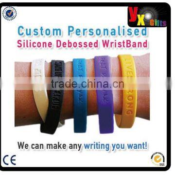 Charity - Personalised Wristband Silicone Debossed - Create your own/open sexy girl full photo