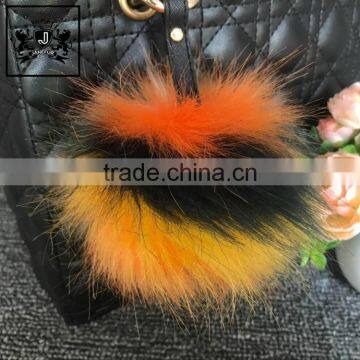 10 Cm Fashion Hot Sale Faux Fox Fur Pom Poms Pendant