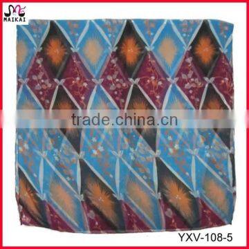 Wholesale new fashion printed voile turkey scarf