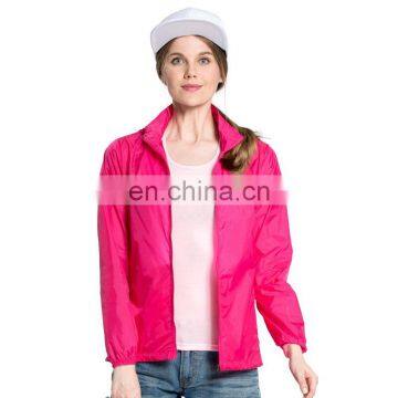 Womens High Quality Cheap Windbreaker Waterproof Softshell Jacket photo-5
