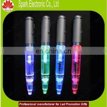 flashing light led flash pen promotion light up pen