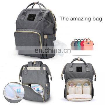 Diaper Bag Multi-Function Waterproof Travel Backpack Nappy Bags
