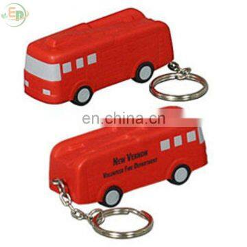 PU Foam Toy Custom Logo Fire Truck Stress Reliever Publicidad Ever Promos
