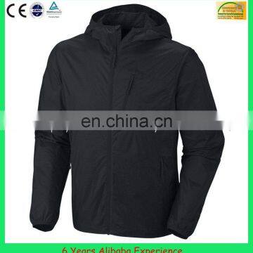 Stylish waterproof mens nylon windbreaker jackets with hood(6 Years Alibaba Experience)