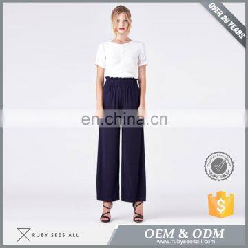 new pants design for girl casual baggy chiffon harem pants