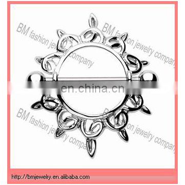 Nipple ring shild body piercing jewelry