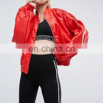 Manufacturer Price Custom Men Women Motorcycle pu Leather Jacket photo-2