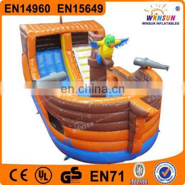 Pirate Ship Bounce House,pirate Ship Bouncy Castle,pirate Ship Jumping Castle With Slide photo-2