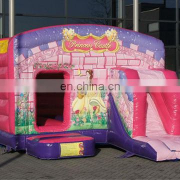 Princess inflatable pink combo