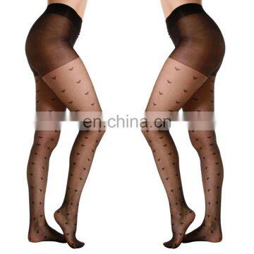 Beauty's Love Revealing Fancy Lingerie Transparent Spider Jacquard Stocking Women Underwear Sexy Hot Stocking Fishnet Pantyhose photo-4