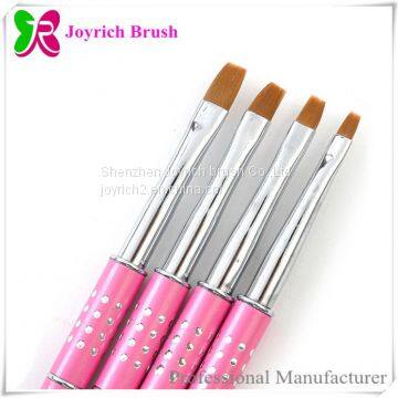 Gel Brush Best Kolinsky Hair Pink Metal Handle Good Quality photo-2